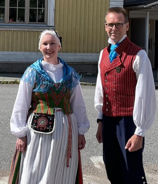 Duo Aino ja Kimmo markkinapäivän konsertissa Luhalahden kirkossa Aino Ojakoski-Mattila ja Kimmo Mattila